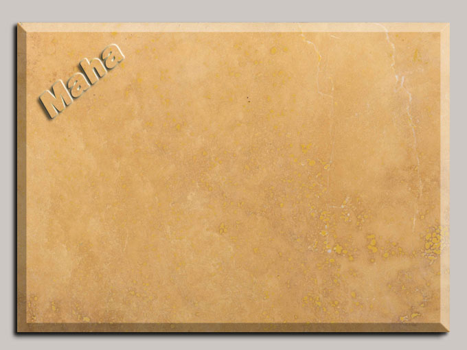 231-1 Light Filled  Lemon  Travertine