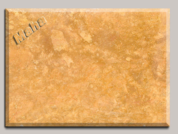 231-2 Dark Filled  Lemon  Travertine