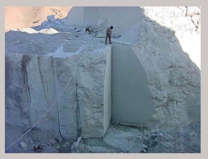 Green Granite Wall Face